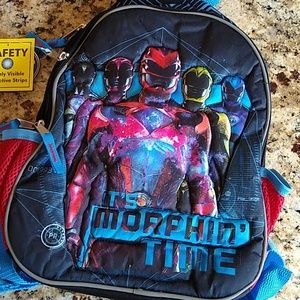 NWT Power Rangers Backpack - toddler size